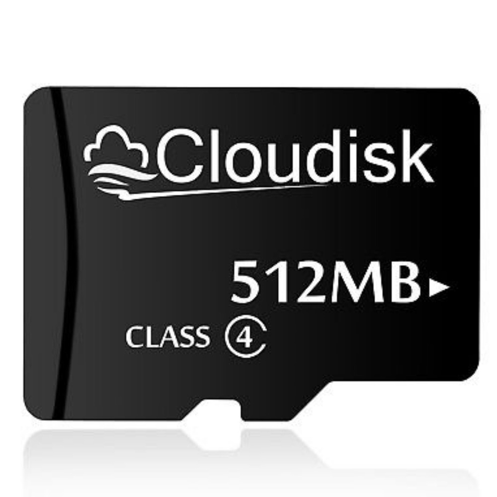 Cloudisk 512MB micro sd memory card